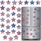 30 Pcs 4th of July Diamond Art Magnets Patriotic 4th of July Refrigerator Diamond Art Magnet Independence Day Star American Flag Decors Memorial Day Decorations